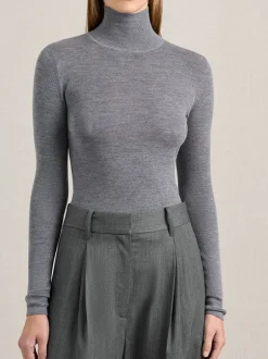 Wynter Top in Grey Melange